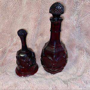 Vintage Avon 1876 Cape Cod Wine Decanter Bell